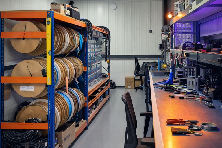 Cabos e Racks Audiomatrix